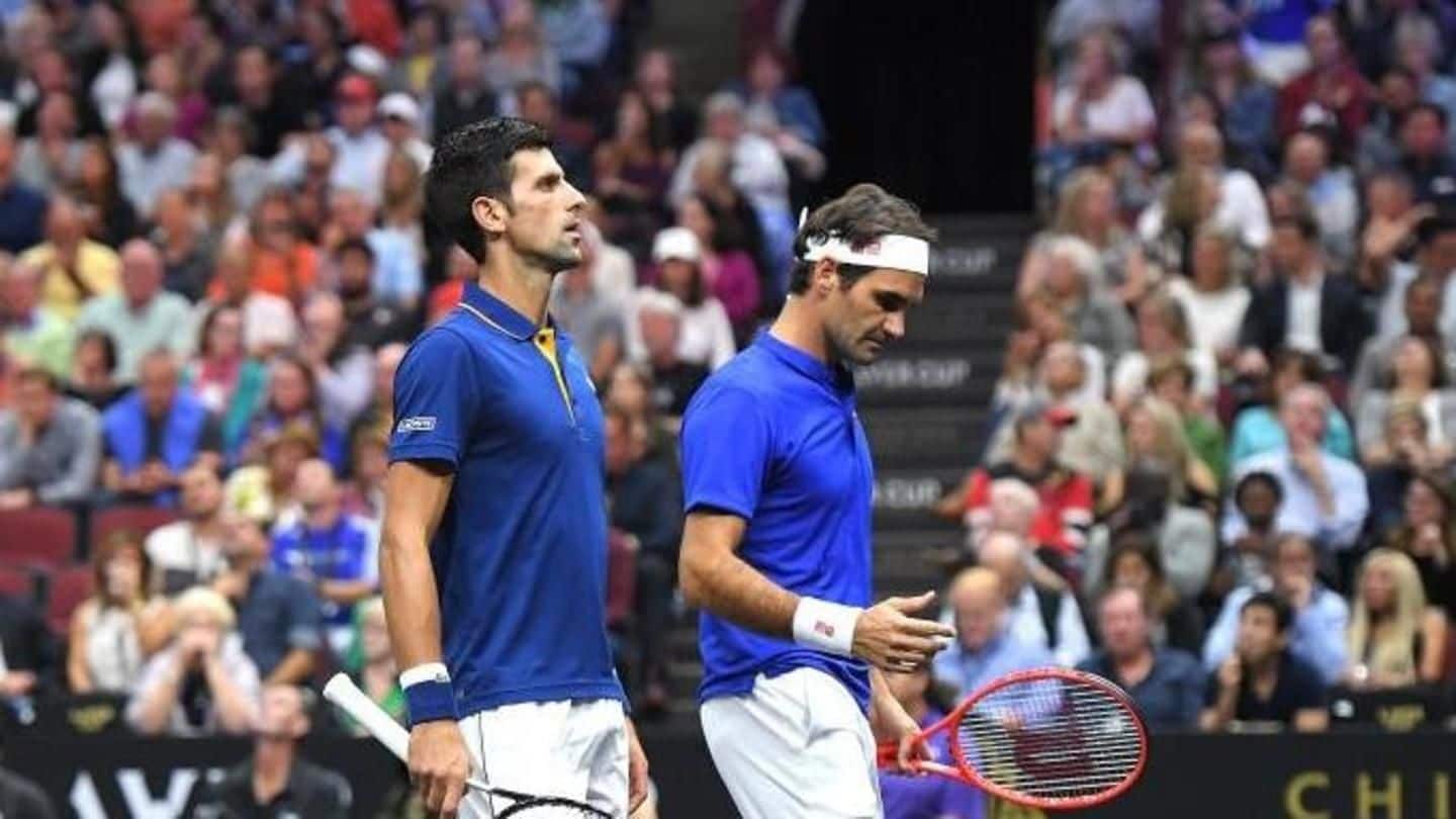 Laver Cup: Anderson-Sock see off Federer-Djokovic in doubles tie
