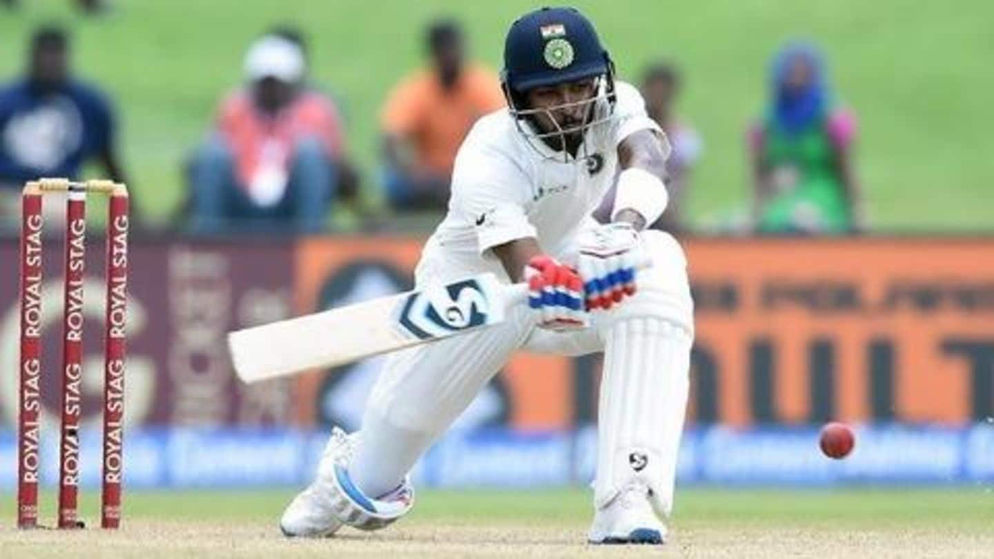 Hardik Pandya ruled out of Test series versus New Zealand
