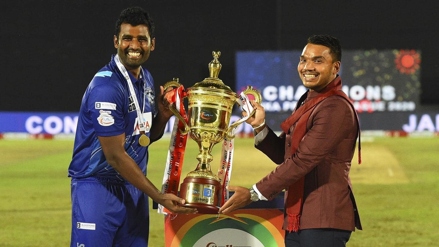 SLC lines up Lanka Premier League from July 30 onwards