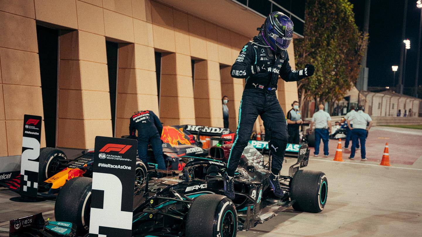 It has been an intense rivalry between the two drivers It has been an intense rivalry between the two drivers