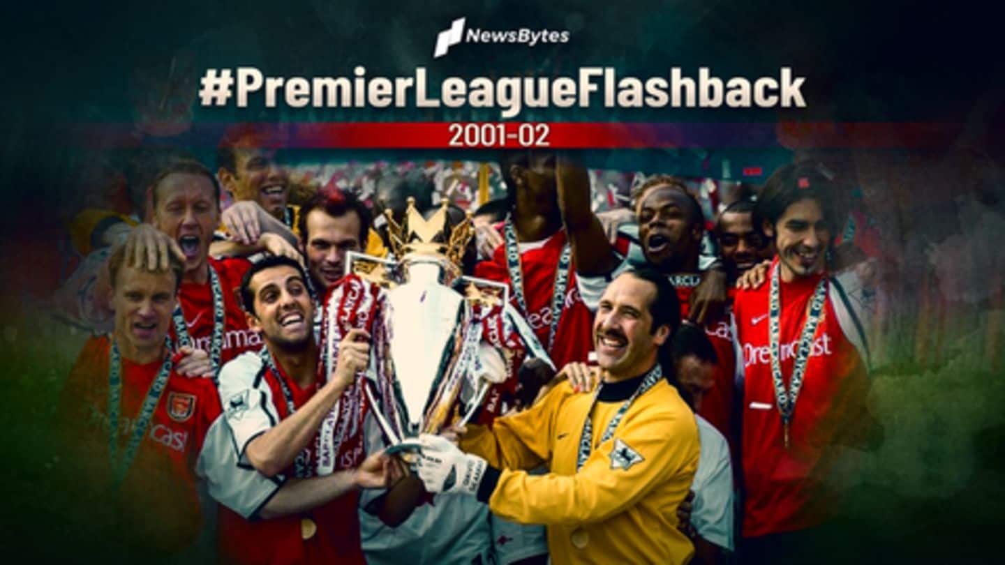 Premier League flashback: Statistical analysis of the 2001-02 season