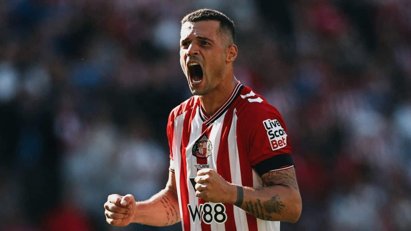 Chelsea in talks to sign Sunderland's Granit Xhaka: Report
