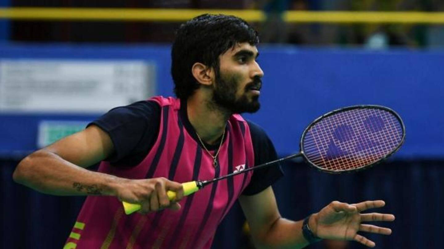 Srikanth's new feat only achieved by Saina Srikanth's new feat only achieved by Saina