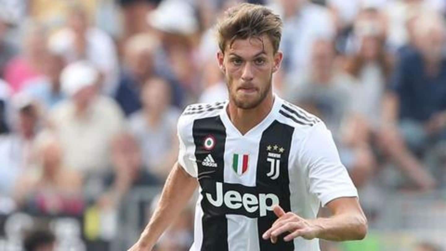 Juventus defender Daniele Rugani fine after testing positive for coronavirus