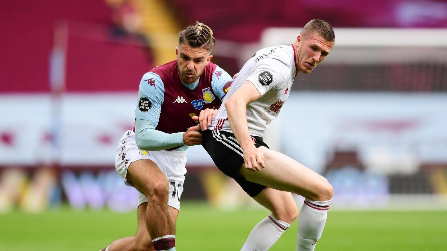 Sheffield United held by Villa in controversial affair Sheffield United held by Villa in controversial affair