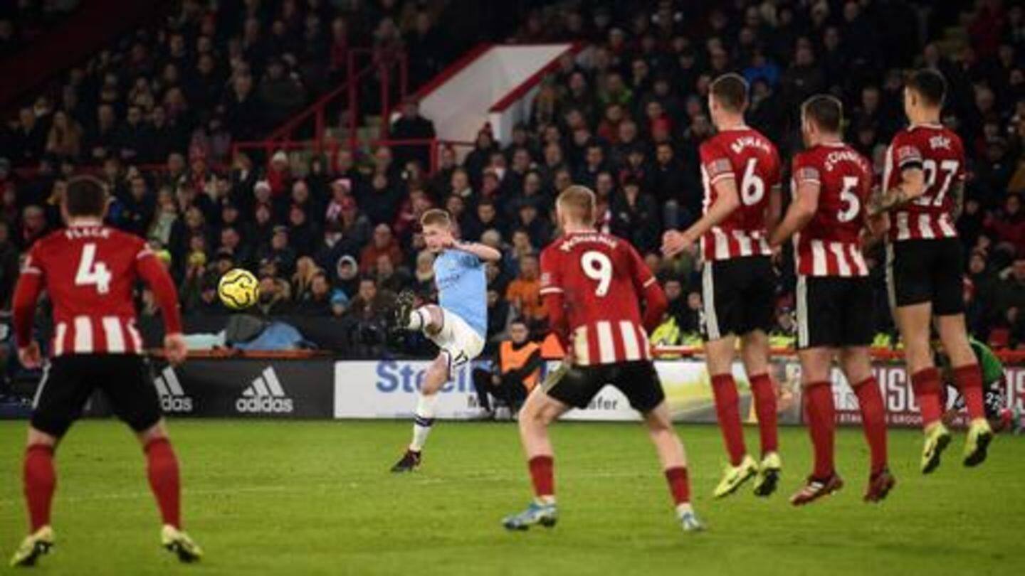 Kevin De Bruyne scripts history in the Premier League Kevin De Bruyne scripts history in the Premier League
