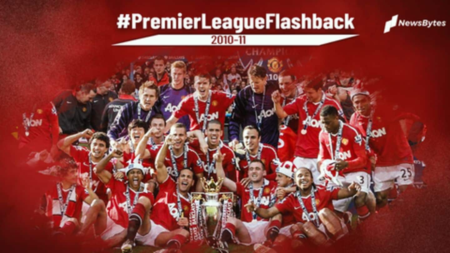 Premier League flashback: Statistical analysis of the 2010-11 season