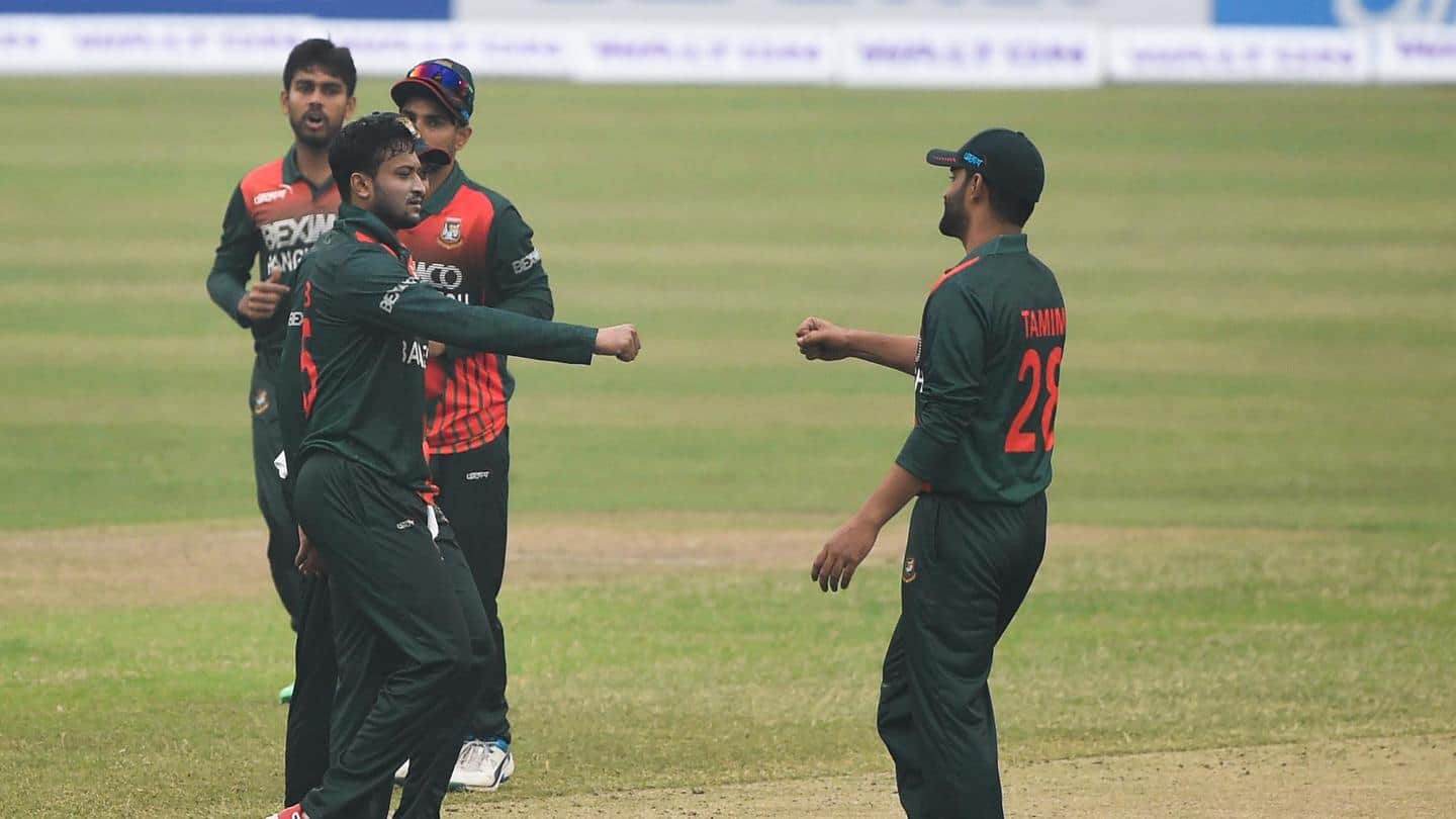 Bangladesh beat West Indies in first ODI: Records broken