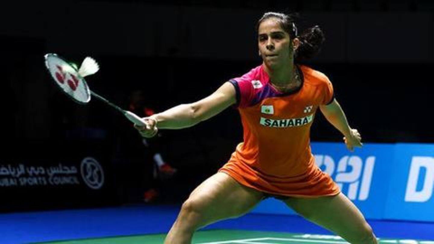 Struggling Saina Nehwal crashes out Struggling Saina Nehwal crashes out
