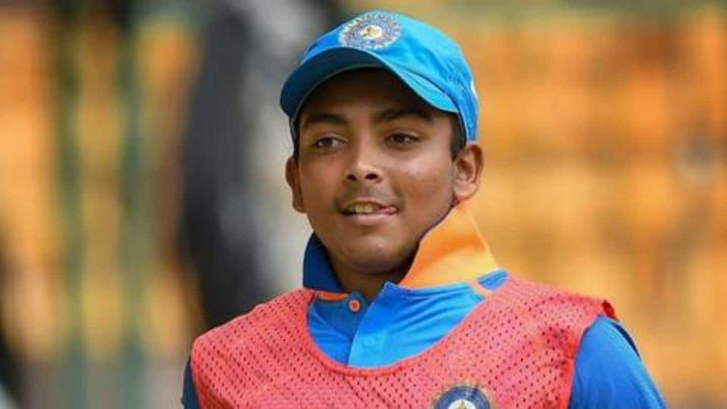 Prithvi Shaw suspended for doping violation: Details here