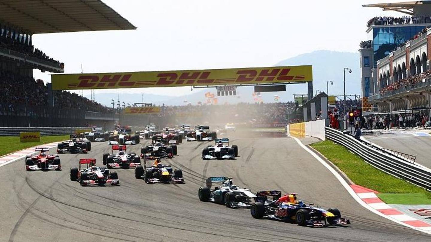 Formula 1 confirms final 2020 races