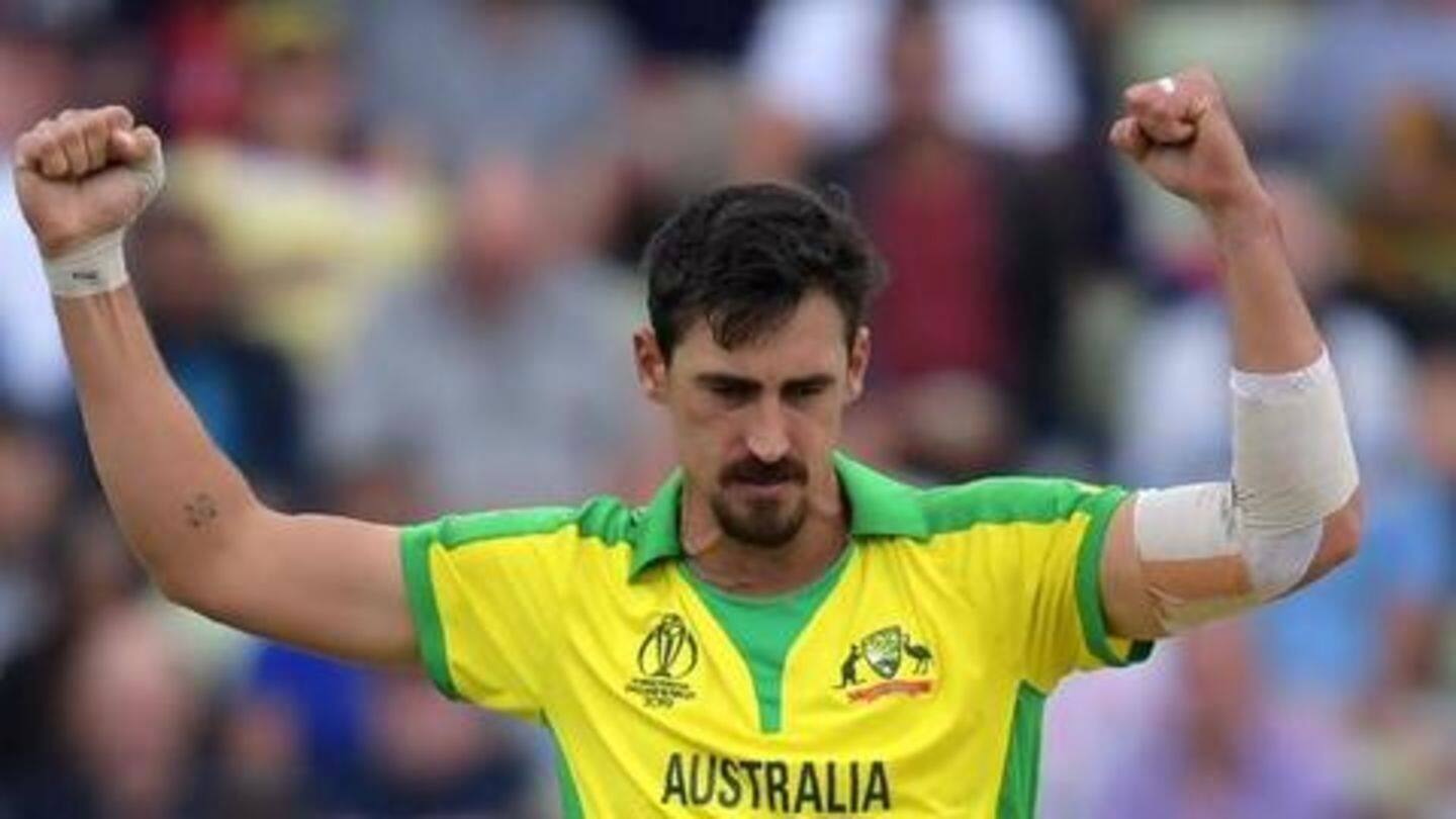 Mitchell Starc was the star for Australia Mitchell Starc was the star for Australia