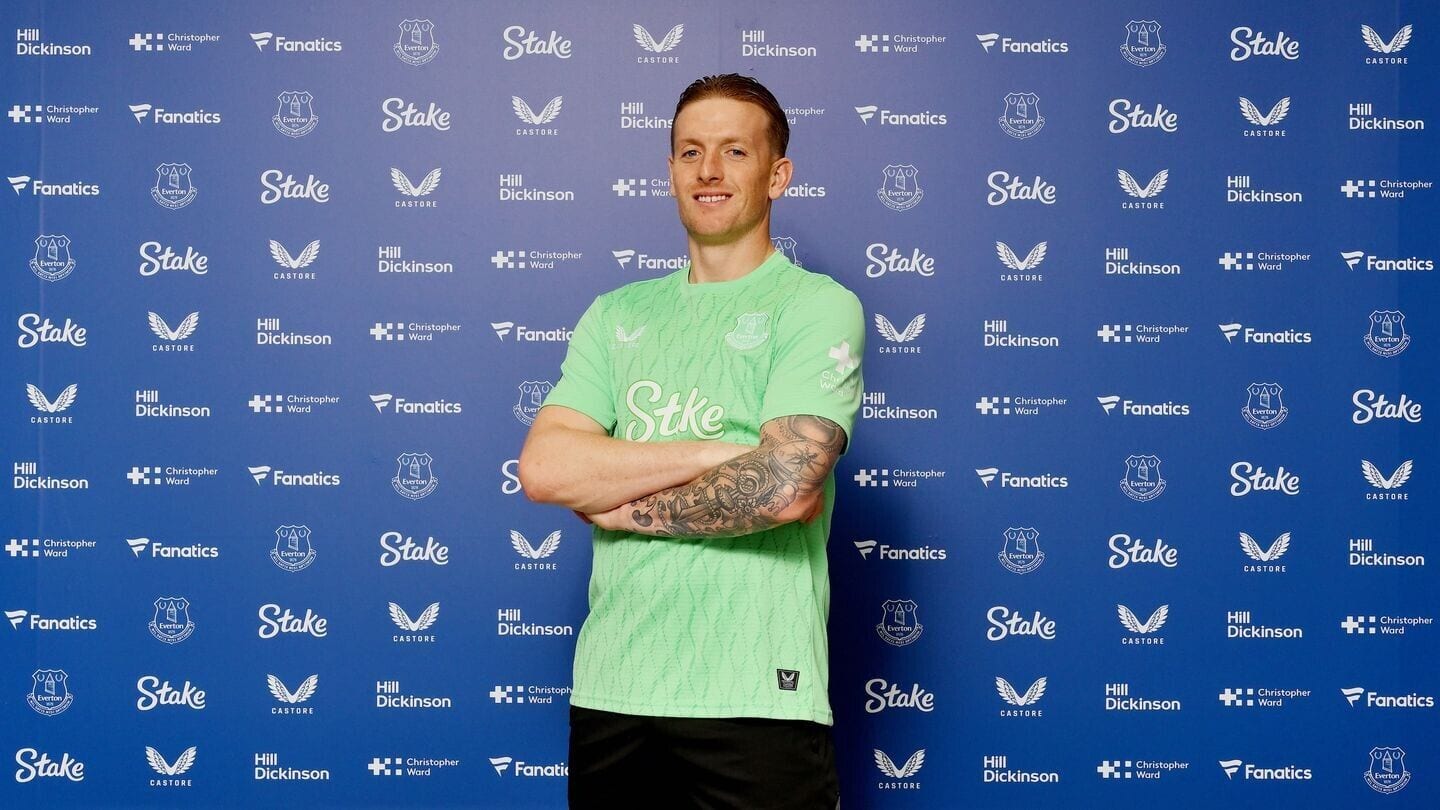 Jordan Pickford signs new Everton deal until summer 2029 Jordan Pickford signs new Everton deal until summer 2029