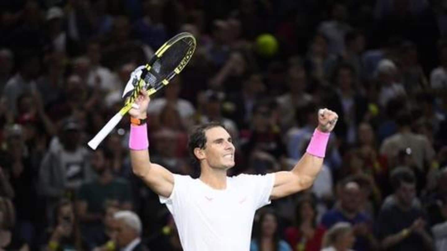 Paris Masters: Rafael Nadal focuses on his quarters clash
