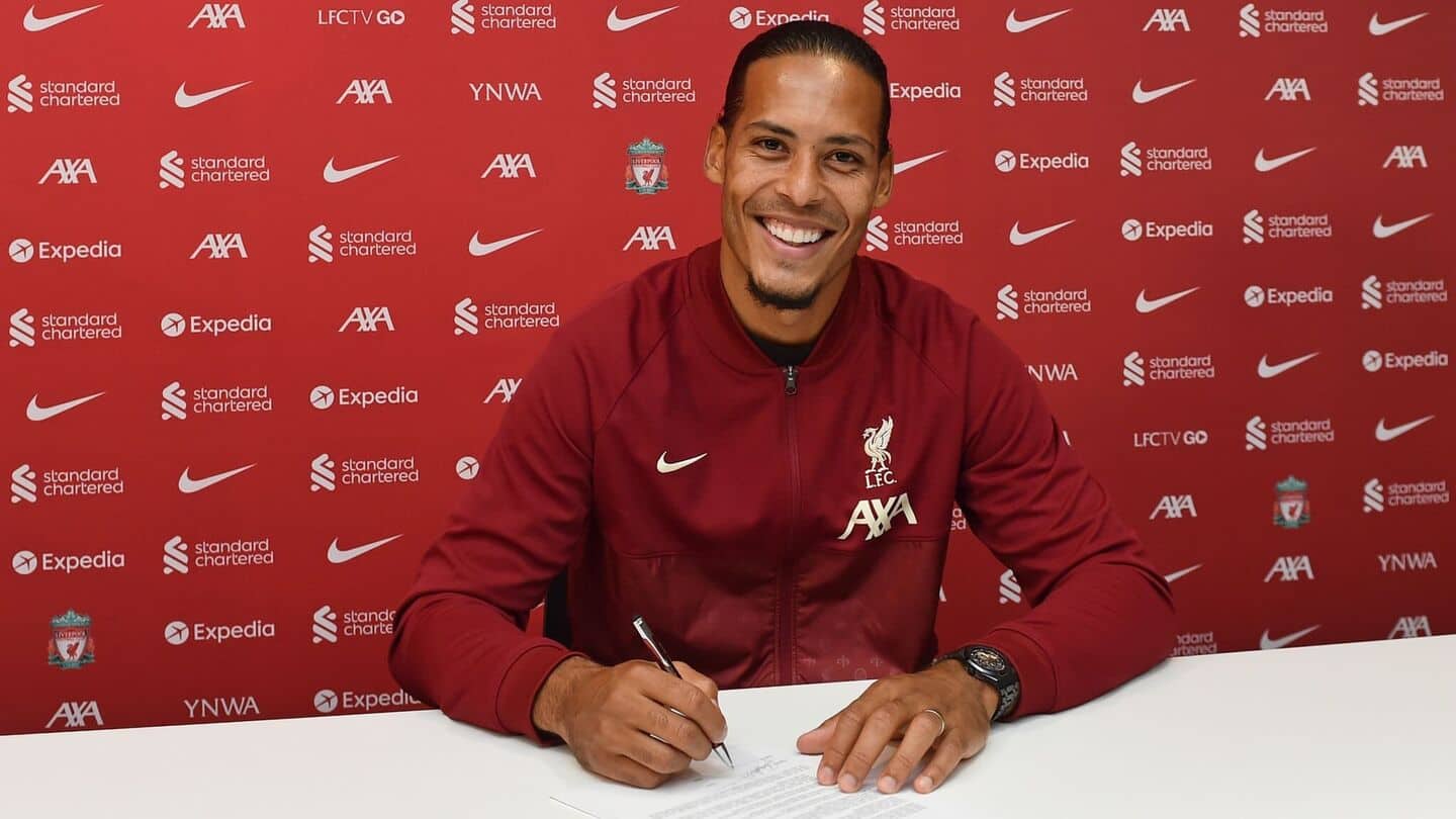 Virgil van Dijk extends Liverpool contract: Decoding his stats Virgil van Dijk extends Liverpool contract: Decoding his stats