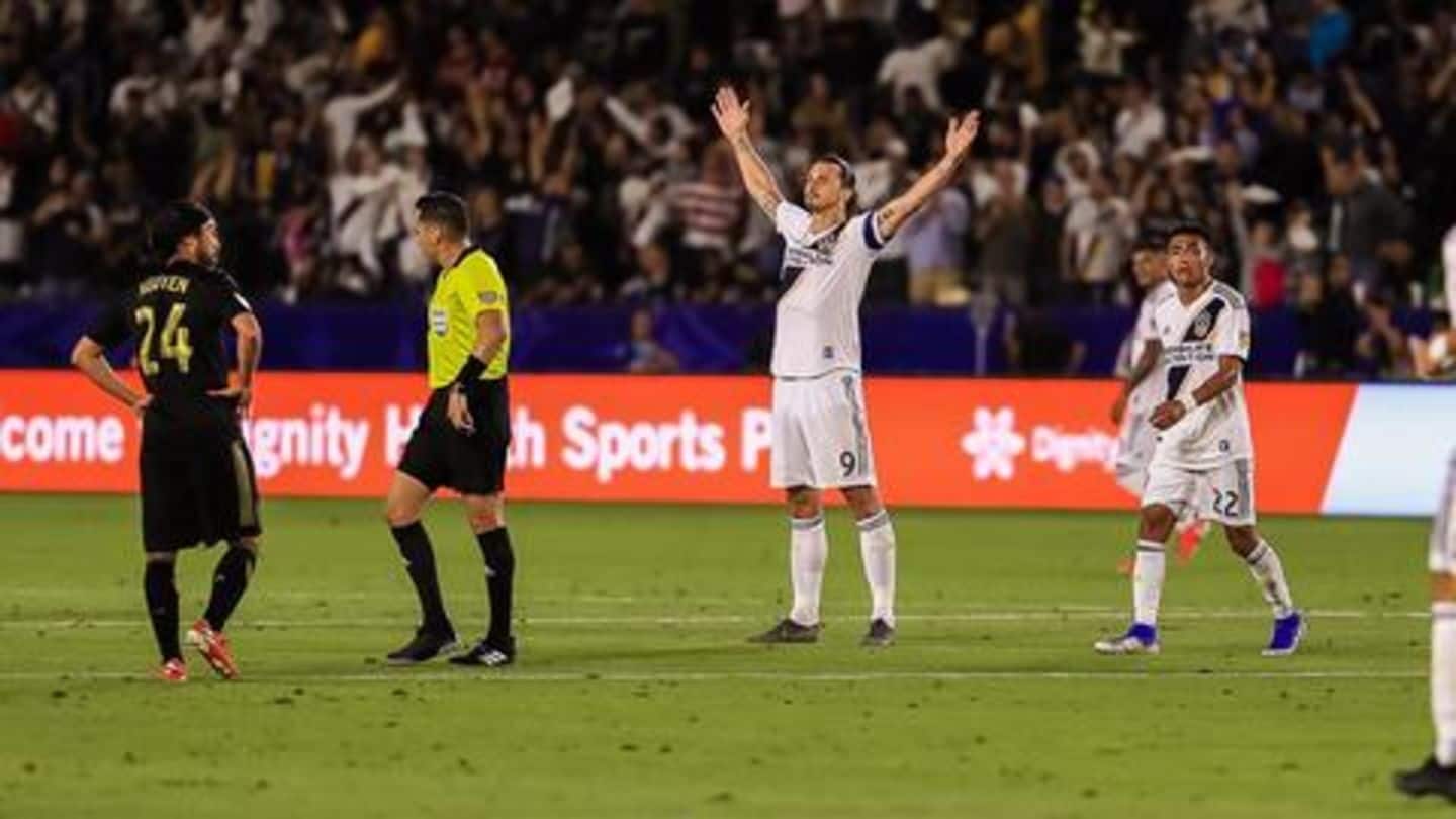 Zlatan Ibrahimovic scores a sensational hat-trick in MLS