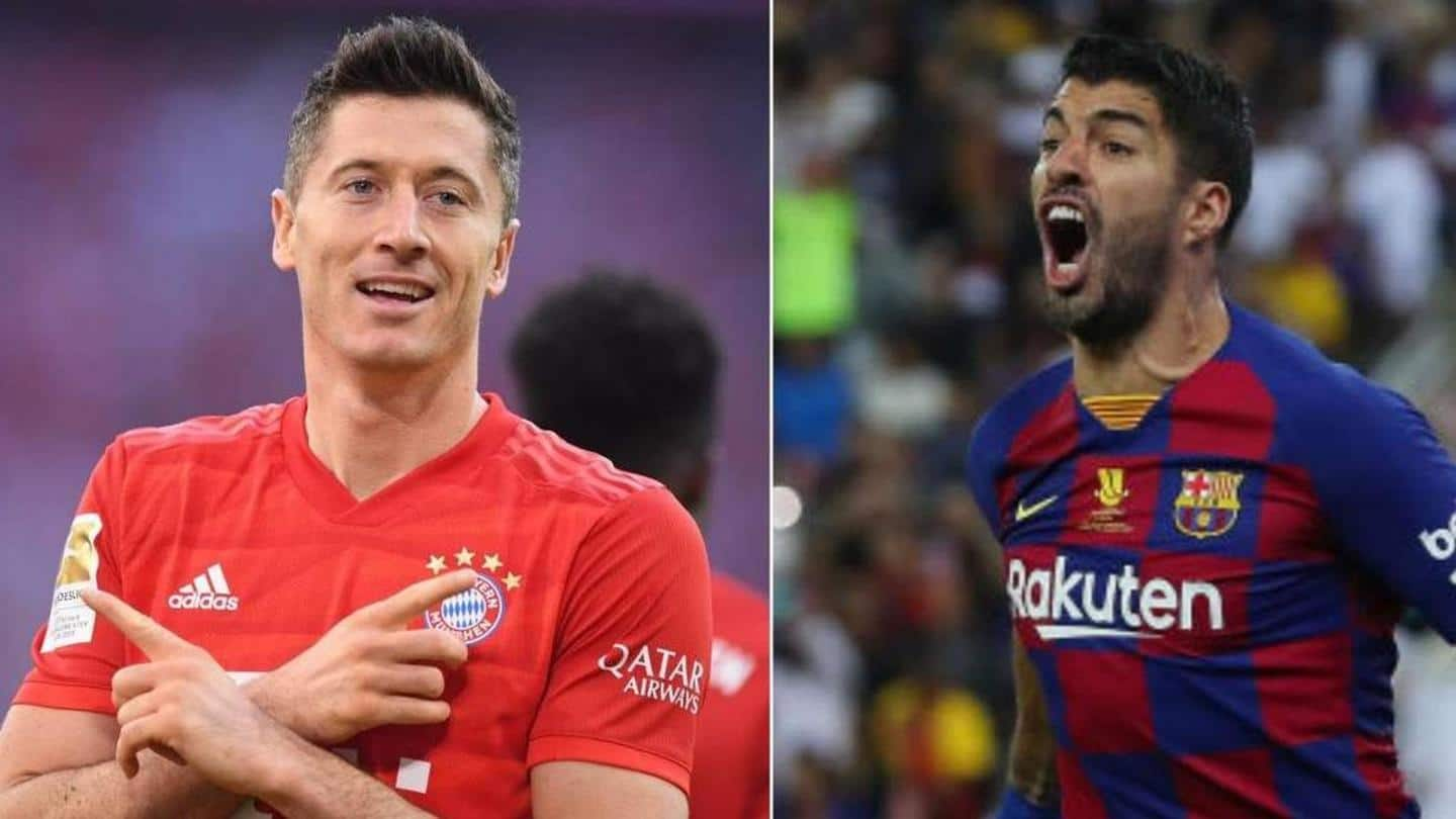 Luis Suarez vs Robert Lewandowski Decoding the key stats