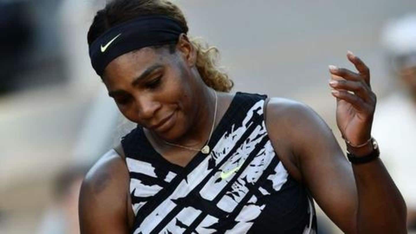 French Open: Serena Williams reflects on her third round loss