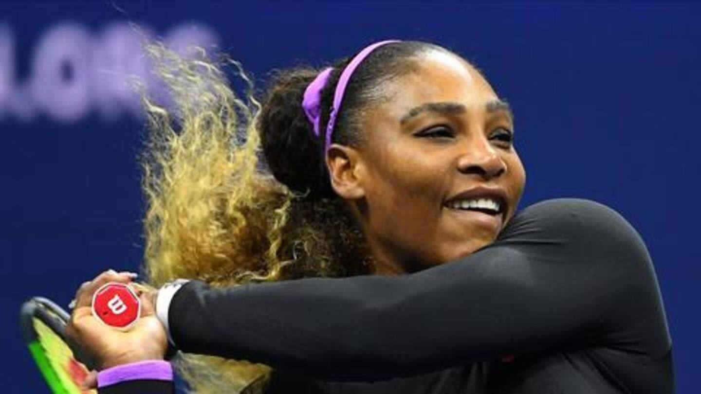 Serena Williams makes swift progress Serena Williams makes swift progress