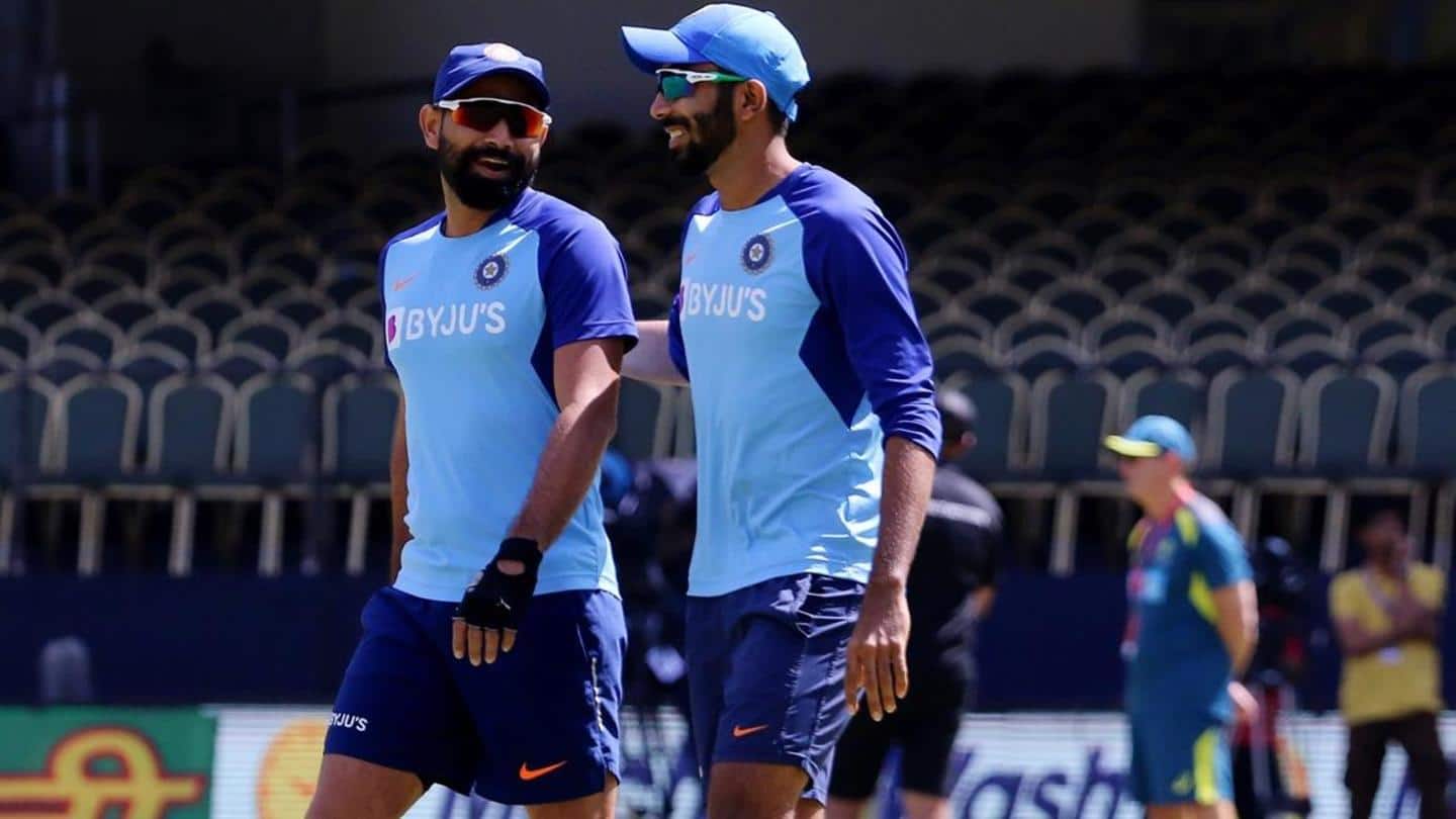 India could rotate Bumrah, Shami for limited-overs series against Australia | NewsBytes
