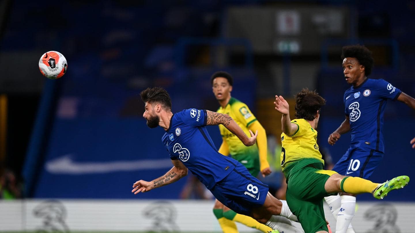 Chelsea script notable feats, woes continue for Norwich Chelsea script notable feats, woes continue for Norwich