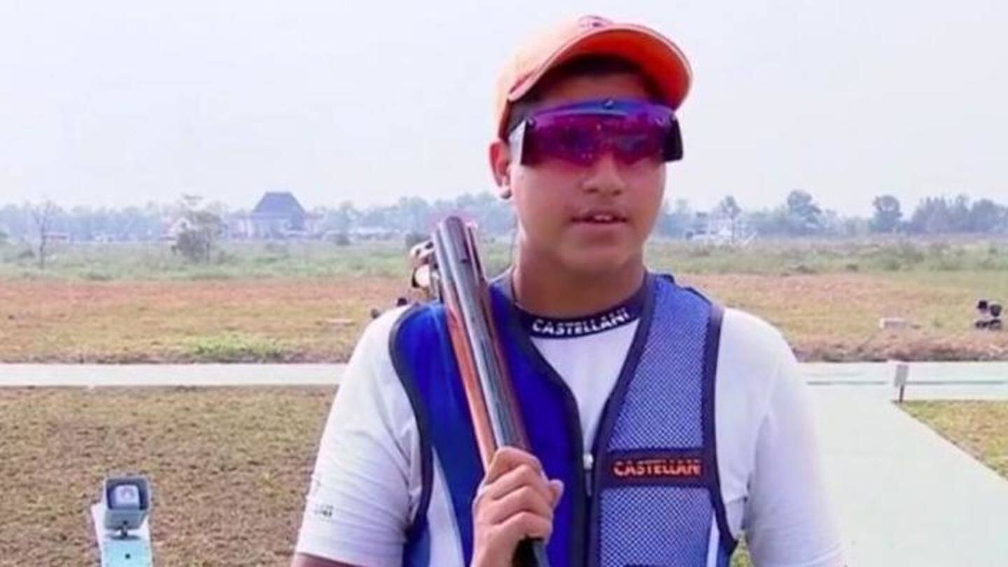 Shardul Vihan - men's double trap Shardul Vihan - men's double trap
