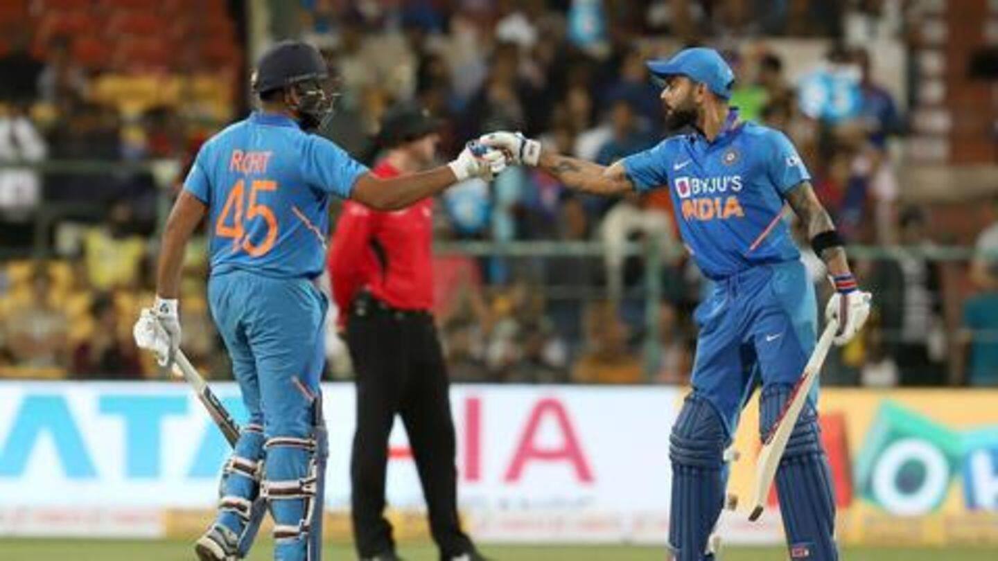 Kohli and Rohit could have a major say once again Kohli and Rohit could have a major say once again