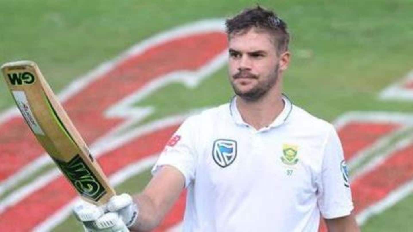 Aiden Markram injures wrist in frustration, ruled out against India