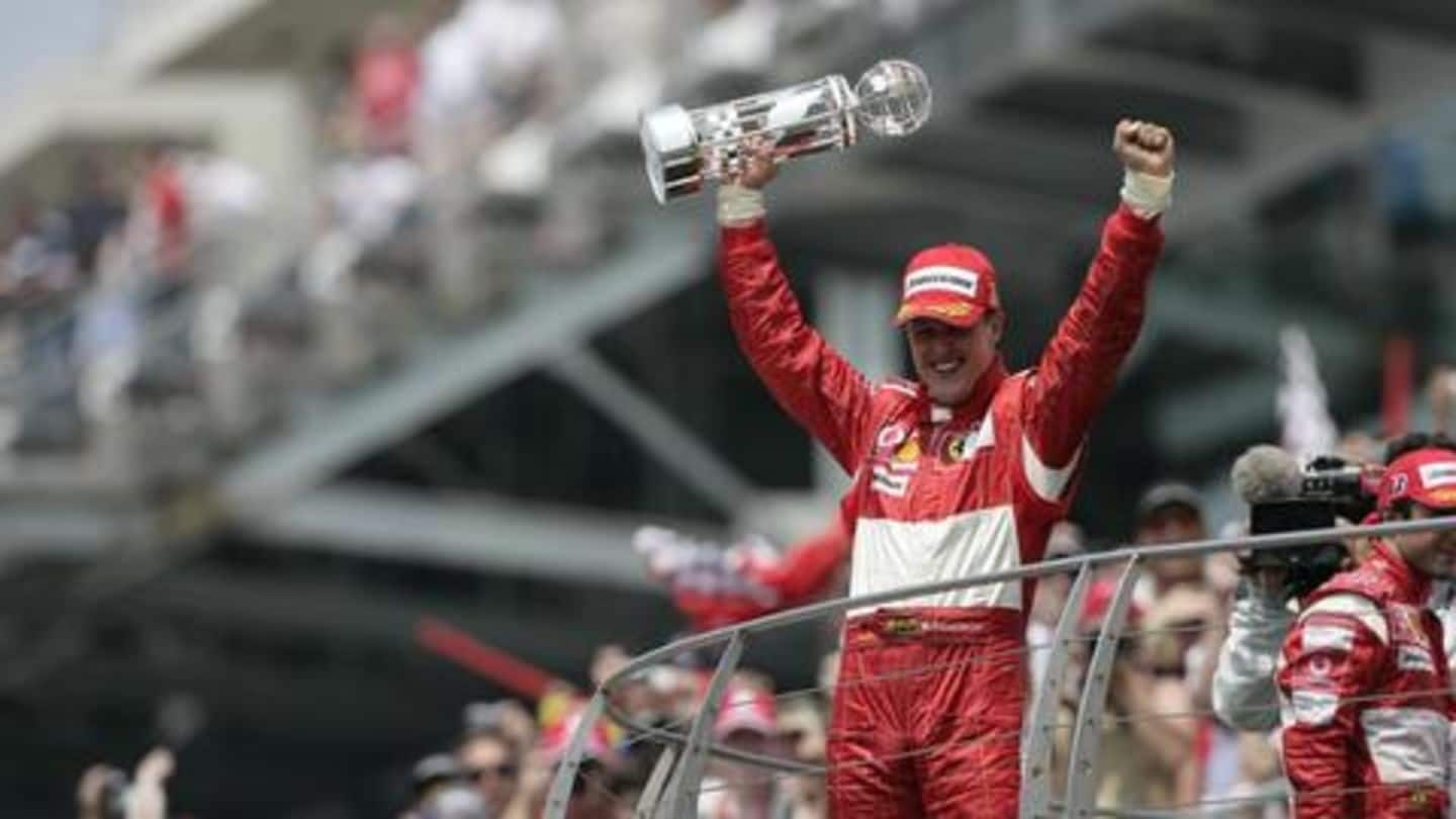 A look at Schumacher's F1 career A look at Schumacher's F1 career