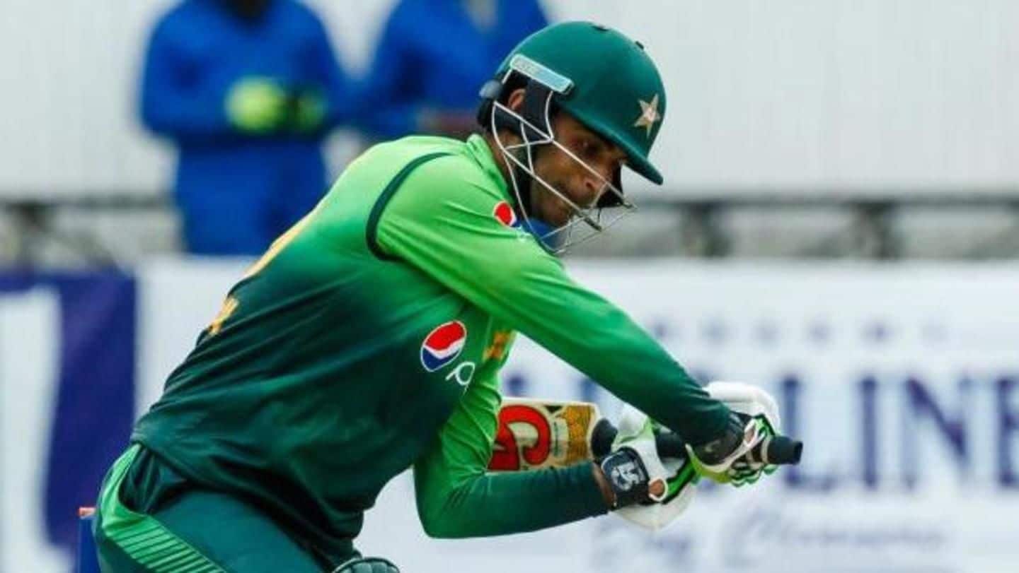 Pakistan's batsman Fakhar Zaman continues to break records