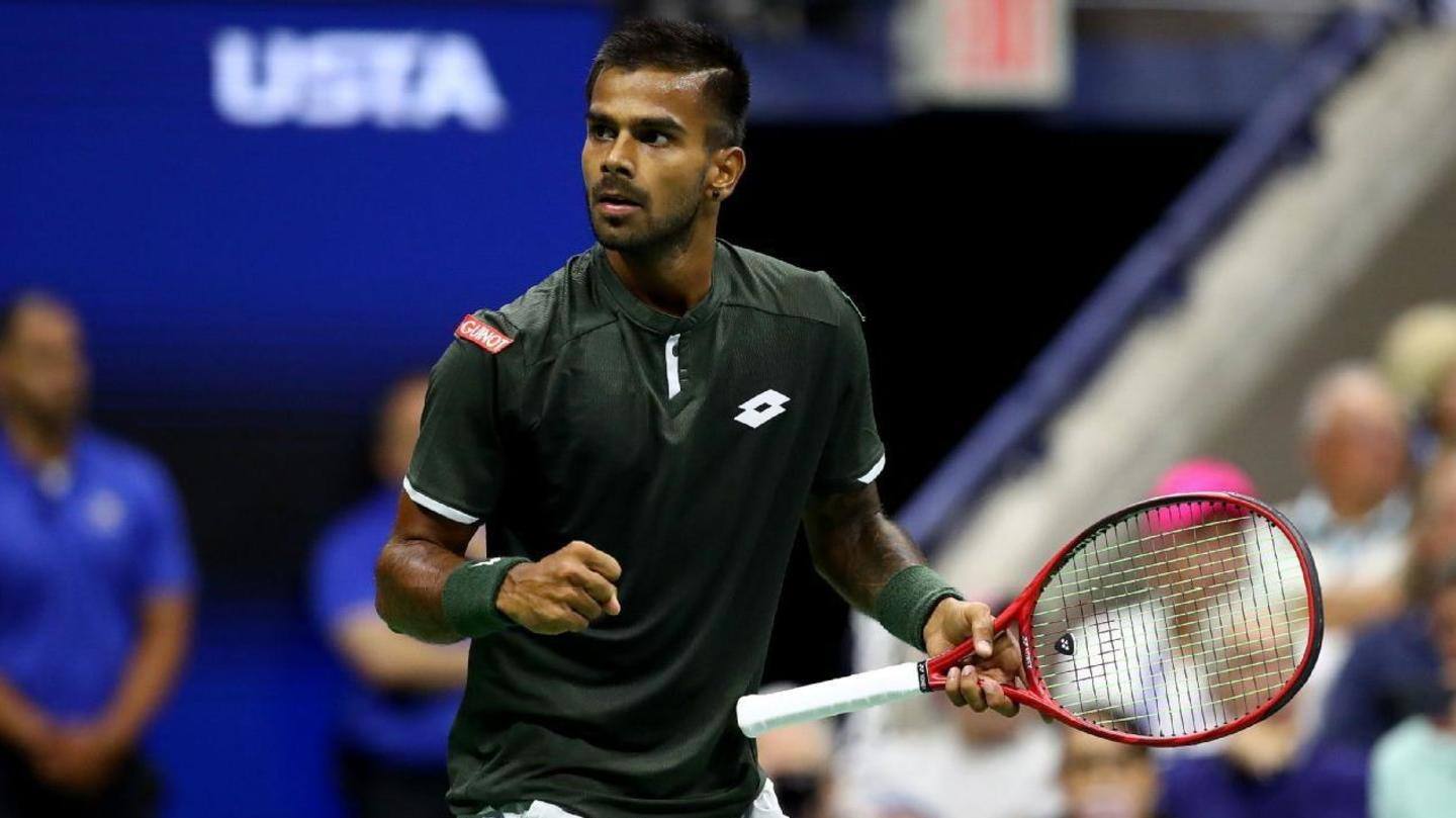 Nagal is the only Indian in the men's field Nagal is the only Indian in the men's field