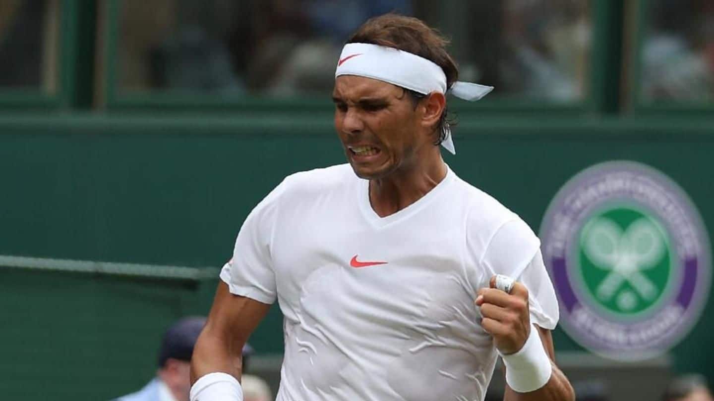 Nadal receives penalty during 2nd round victory Nadal receives penalty during 2nd round victory