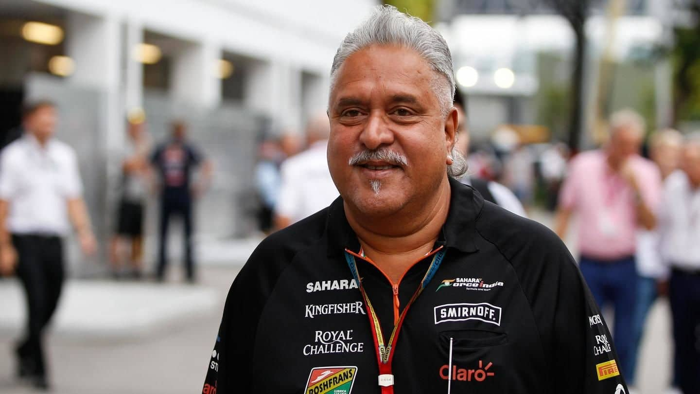 Vijay Mallya is no longer a director of Force India