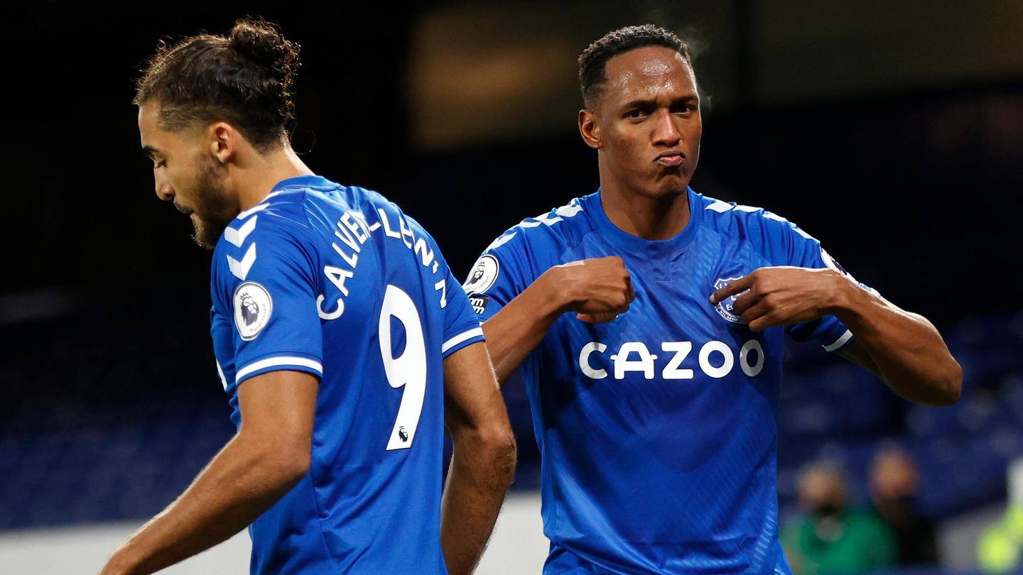 Unique record for Yerry Mina Unique record for Yerry Mina