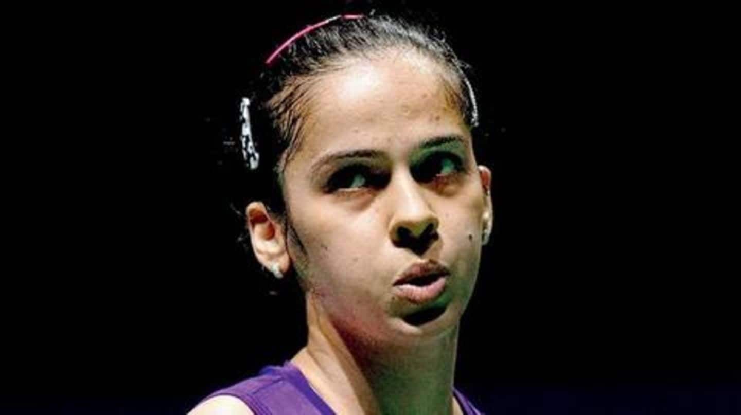Trailing Saina retires in first round Trailing Saina retires in first round