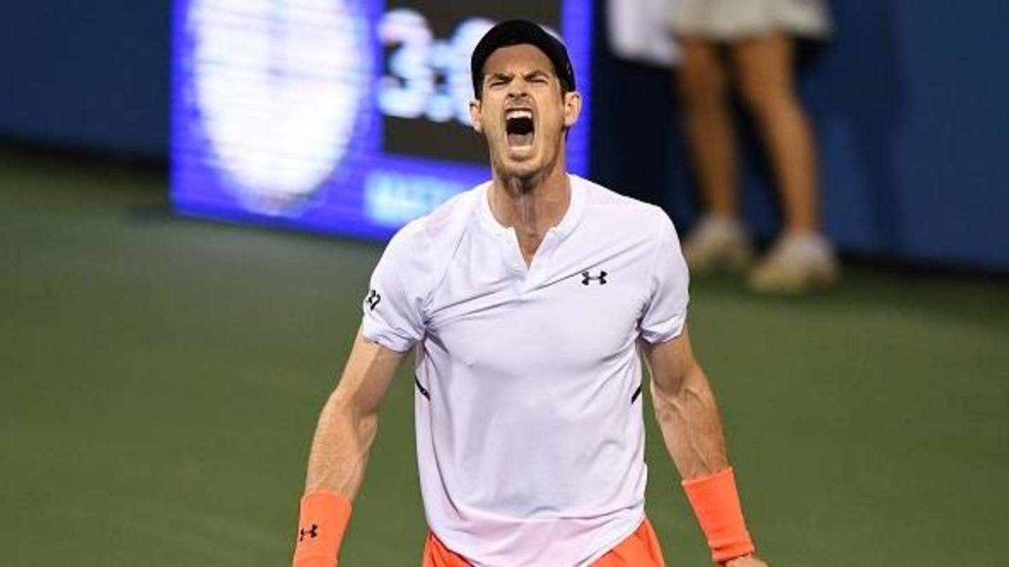 Andy Murray breaks down into tears after victory