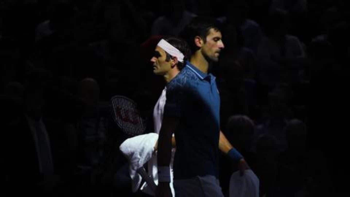 Paris Masters: Djokovic seals a thriller against Federer in semis