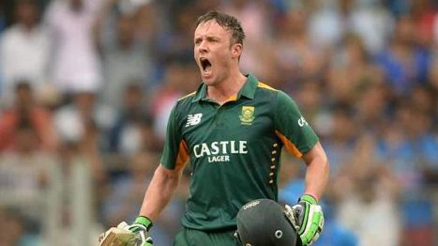 AB de Villiers bids adieu to international cricket
