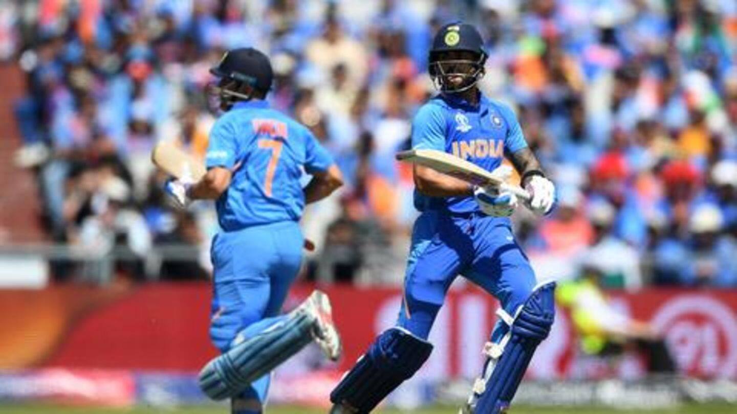 Kohli scores fourth successive fifty in World Cup 2019 Kohli scores fourth successive fifty in World Cup 2019
