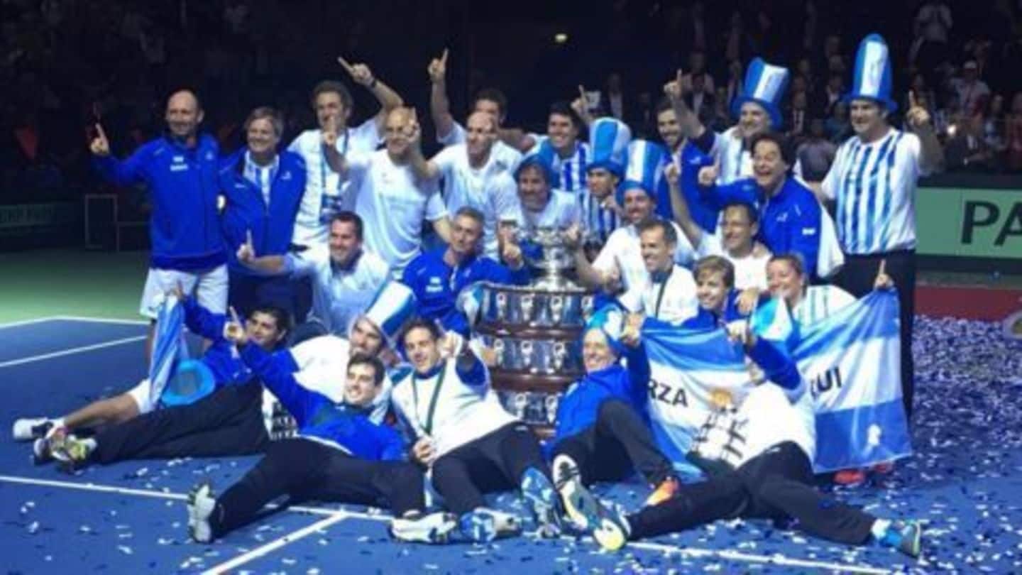 Argentina beat Croatia 3-2 to seal the Davis Cup victory