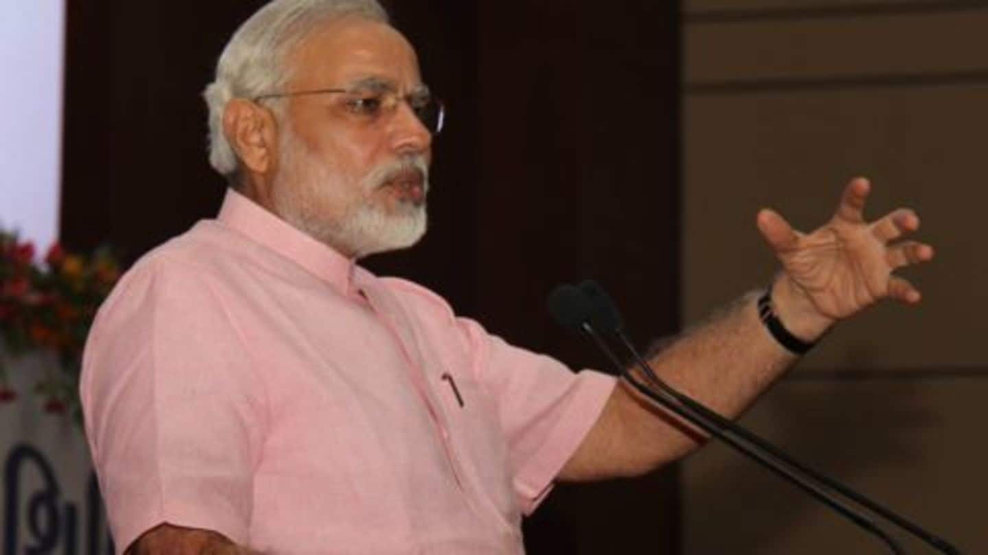 Modi asks BJP members to submit bank details