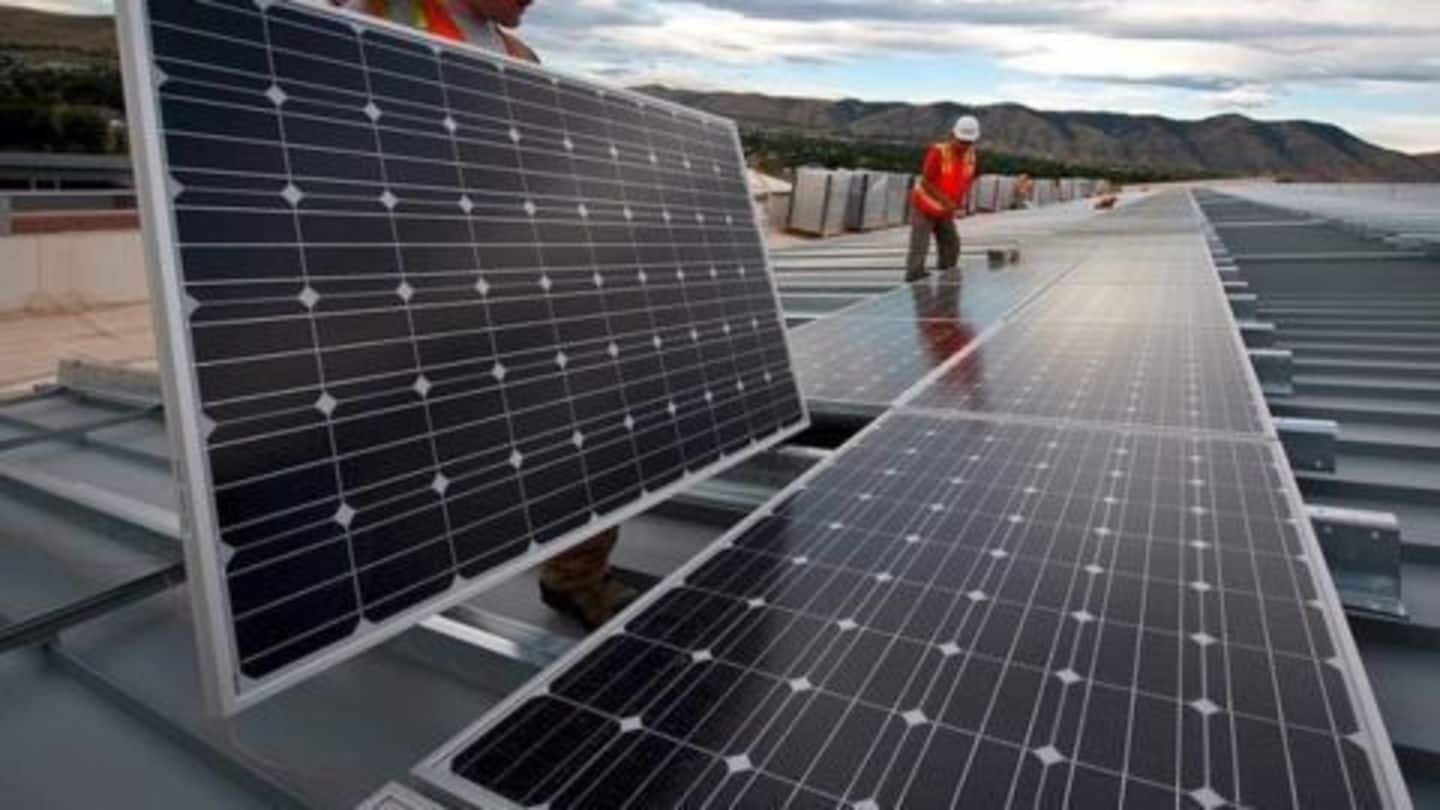 Solar power cost drops to new low