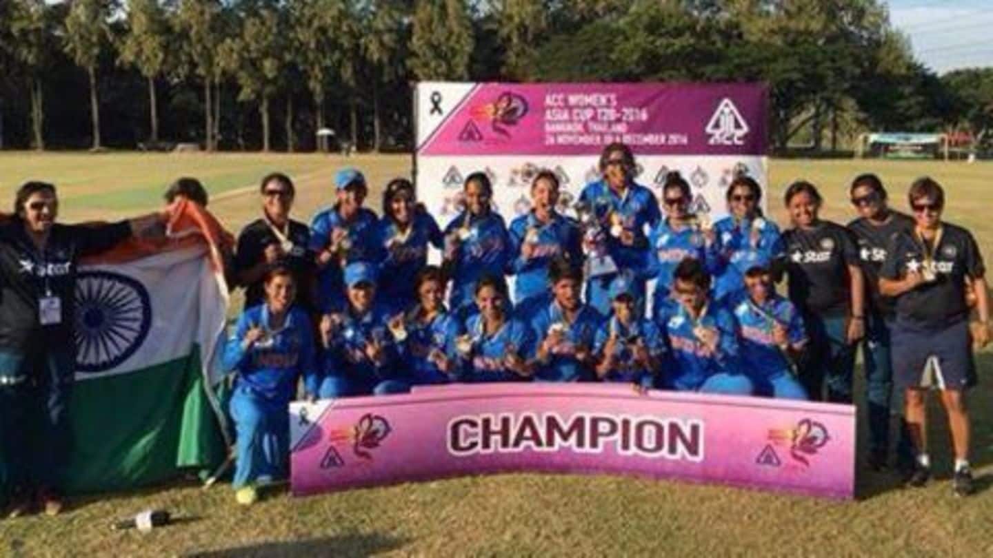 Indian women beat Pakistan to win 6th straight Asia Cup