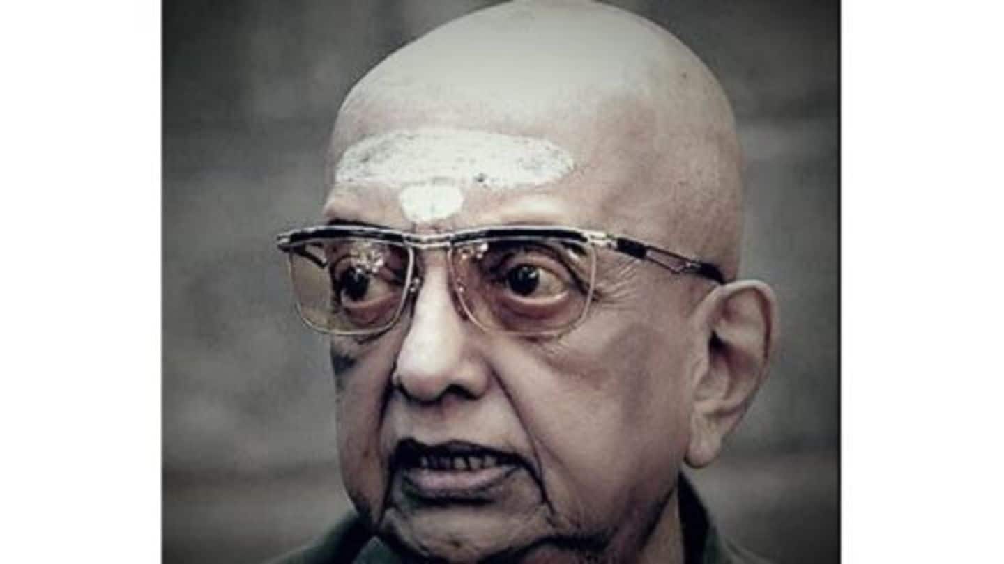 82 year old Cho Ramaswamy passed away