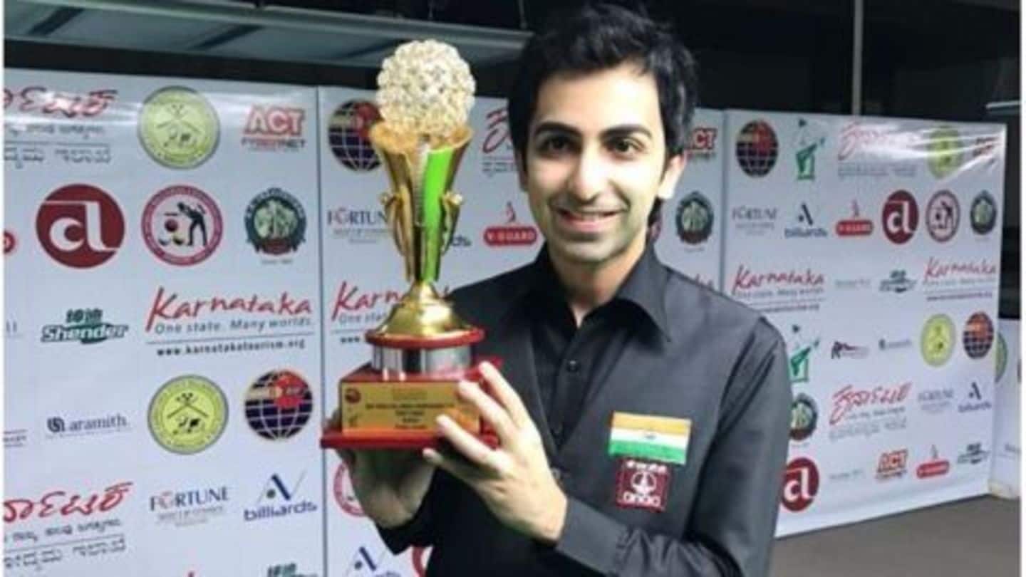 Pankaj Advani wins his 11th World Billiards Championship title