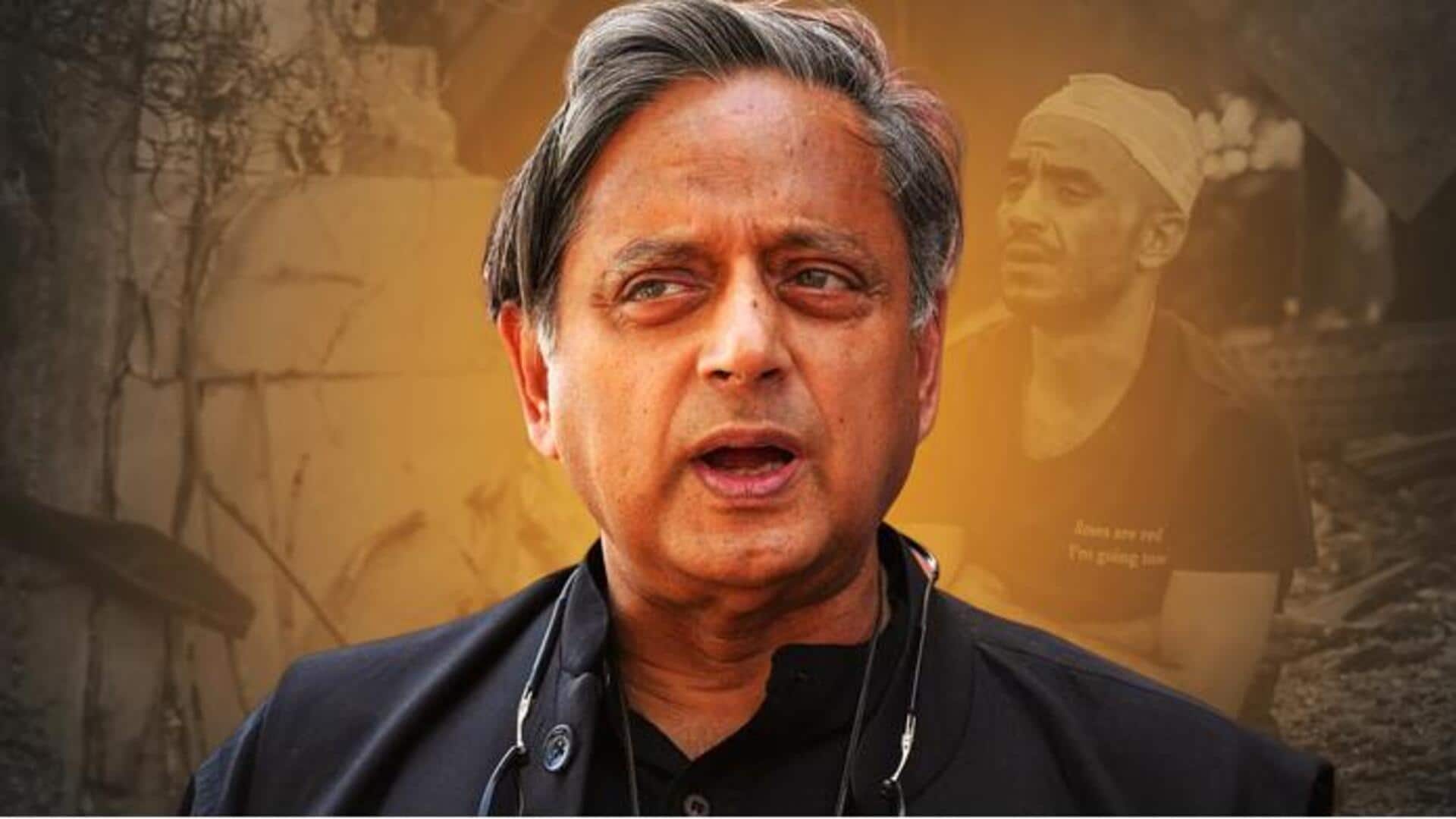 Shashi Tharoor removed from Palestine solidarity event