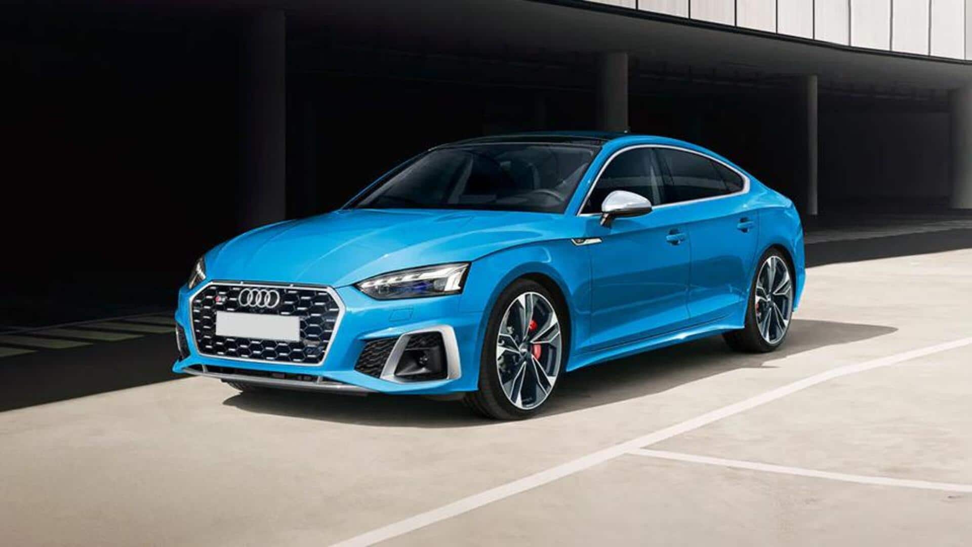 2025 Audi S5 Sportback spied on test: Expected features