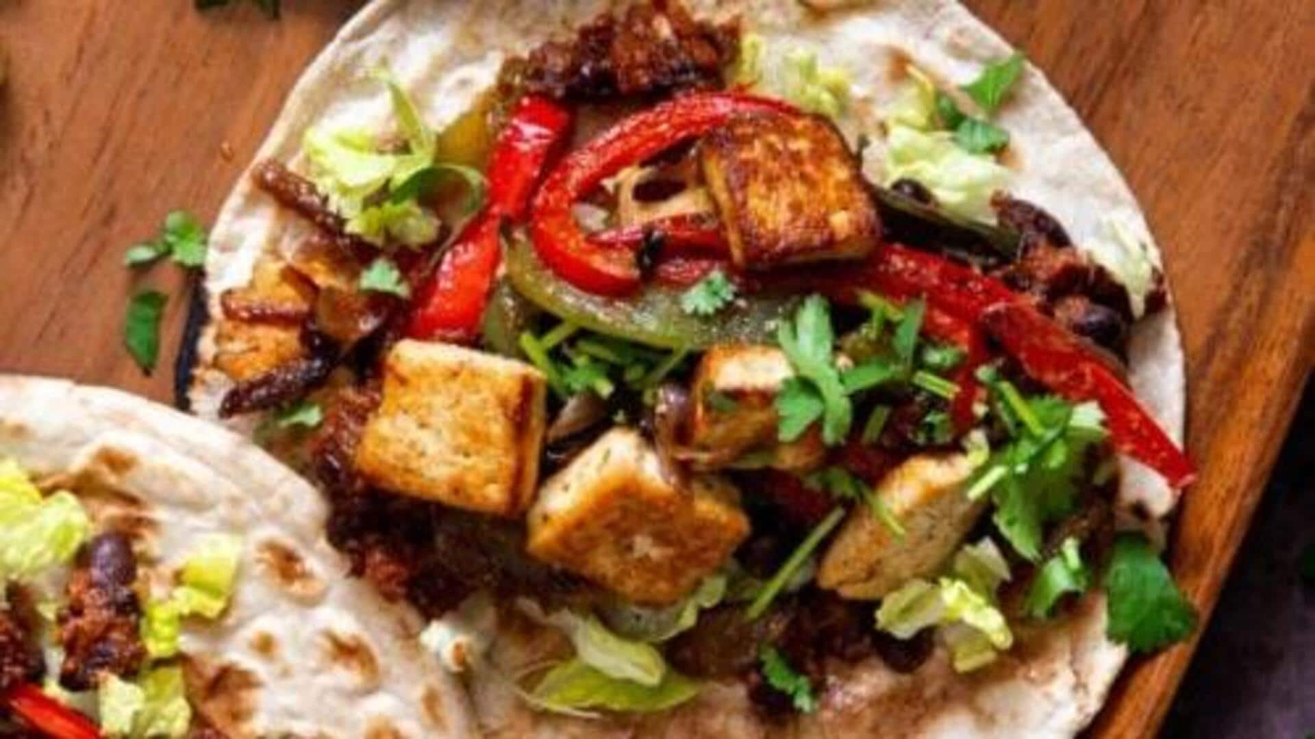 Indo-Mexican tofu tikka tacos: A step-by-step guide 