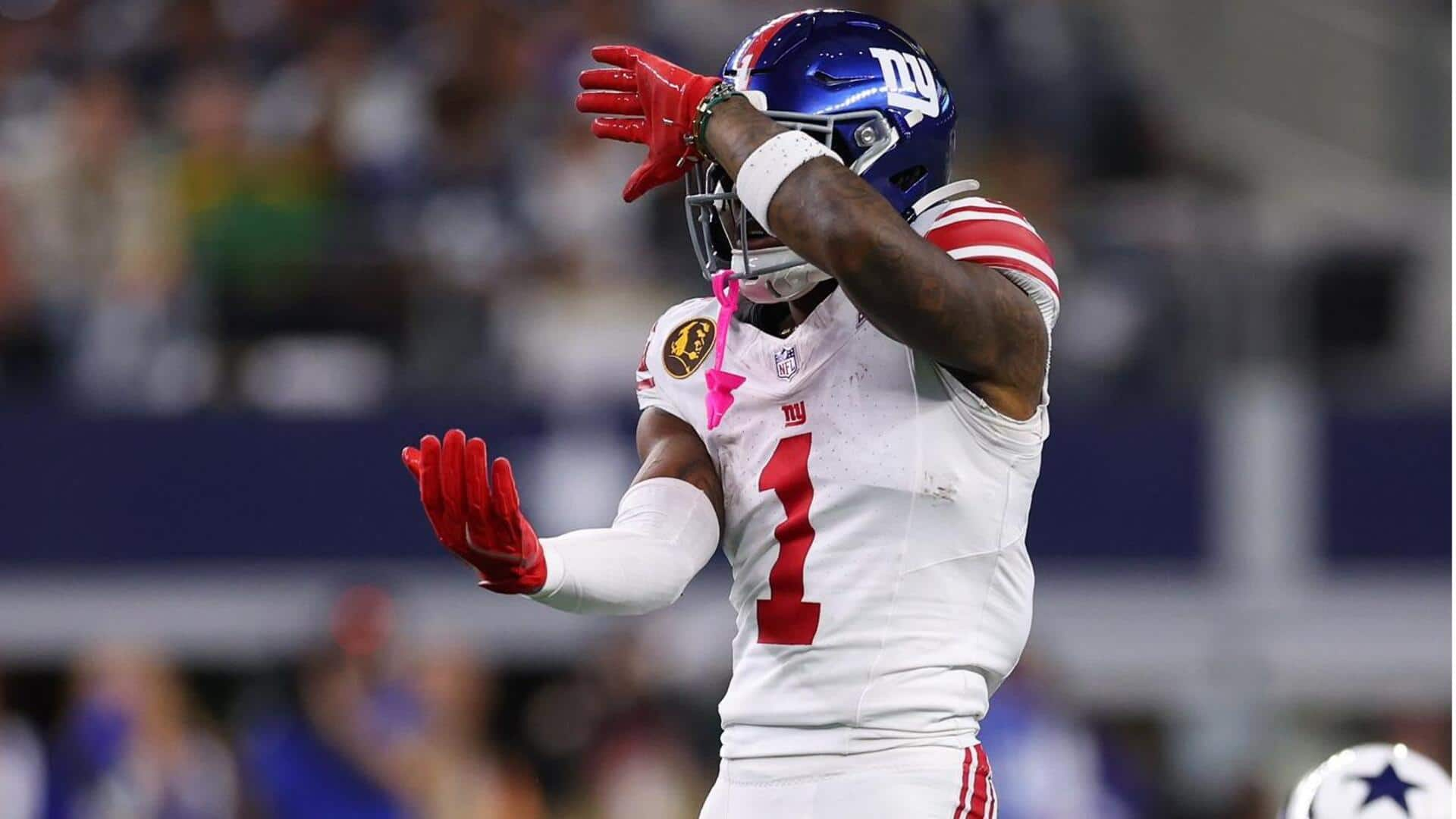 NFL: Ranking rookie Giants WR with most receiving yards