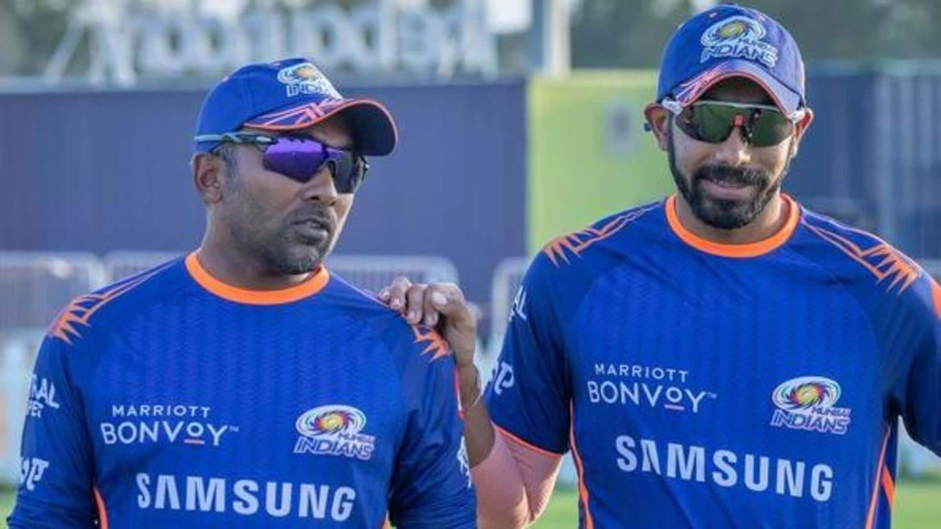 'Coach's dream to work with': Mahela Jayawardene hails Jasprit Bumrah 